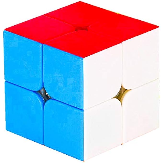 FANTASY, HOLIDAYS MOYU MOFANG JIAOSHI 2X2X2 HIGH SPEED STICKERLESS CUBING CLASSROOM SERIES MAGIC CUBE FOR 14 YEARS AND UP, MULTICOLOR - Image 1